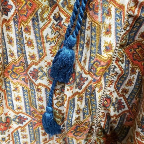 Sundance Beauties Grand Top Womens Size M Floral Mixed Print - Picture 8 of 16